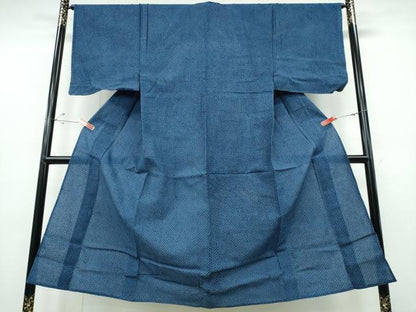 平和屋着物∴夏物　男性　浴衣　有松鳴海絞り　三浦絞り　綿　逸品　CABE8811ng