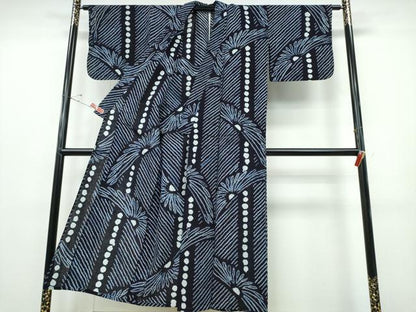 平和屋着物∴夏物 浴衣 有松鳴海絞り 舞菊間道 綿 逸品 CABE8815ng