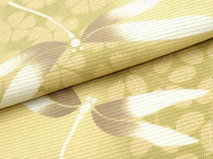 平和屋着物∴夏物 夢工房 浴衣 綿絽 トンボ 蜻蛉 花間道 綿 逸品 CABE8905ng