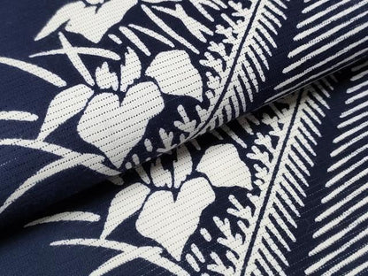 平和屋着物∴夏物 浴衣 綿絽 杜若 綿 逸品 CABE8940ng