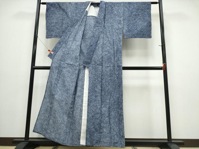 平和屋着物∴夏物 浴衣 有松鳴海絞り 三浦絞り 綿 逸品 未使用 CABE8946ng