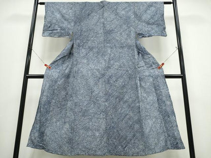 平和屋着物∴夏物 男性 浴衣 有松鳴海絞り 三浦絞り 綿 逸品 CABE8953ng