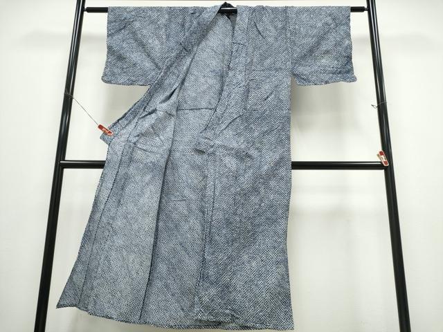 平和屋着物∴夏物 男性 浴衣 有松鳴海絞り 三浦絞り 綿 逸品 CABE8953ng