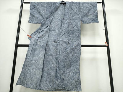 平和屋着物∴夏物 男性 浴衣 有松鳴海絞り 三浦絞り 綿 逸品 CABE8953ng