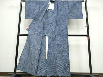 平和屋着物∴夏物 浴衣 有松鳴海絞り 三浦絞り 綿 逸品 CABE8958ng