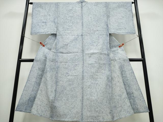 平和屋着物∴夏物 男性 浴衣 有松鳴海絞り 三浦絞り 綿 逸品 CABE8962ng