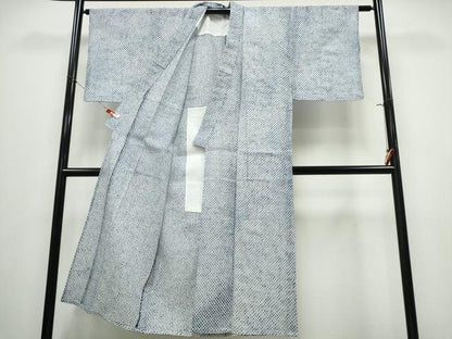 平和屋着物∴夏物 男性 浴衣 有松鳴海絞り 三浦絞り 綿 逸品 CABE8962ng
