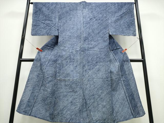 平和屋着物∴夏物 男性 浴衣 有松鳴海絞り 三浦絞り 斜線文 綿 逸品 CABE8968ng