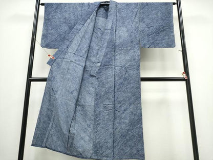 平和屋着物∴夏物 男性 浴衣 有松鳴海絞り 三浦絞り 斜線文 綿 逸品 CABE8968ng