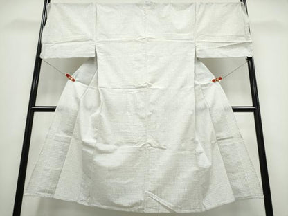 平和屋着物∴夏物 男性 浴衣 幾何学文様 綿麻 逸品 CABE8970ng