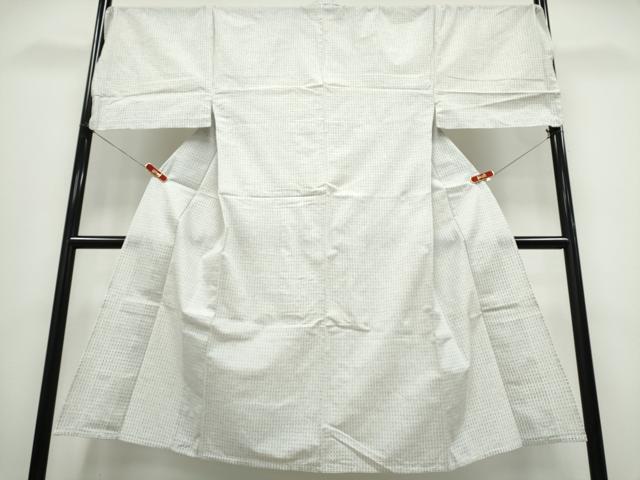 平和屋着物∴夏物 男性 浴衣 幾何学文様 綿麻 逸品 CABE8970ng