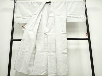 平和屋着物∴夏物 男性 浴衣 幾何学文様 綿麻 逸品 CABE8970ng