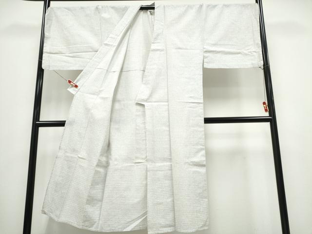 平和屋着物∴夏物 男性 浴衣 幾何学文様 綿麻 逸品 CABE8970ng