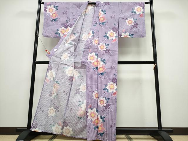 平和屋着物∴夏物　浴衣　舞葉尽くし　CABB6547ng 平和屋オンライン｜リユースでサステナブル｜浴衣コレクション一覧