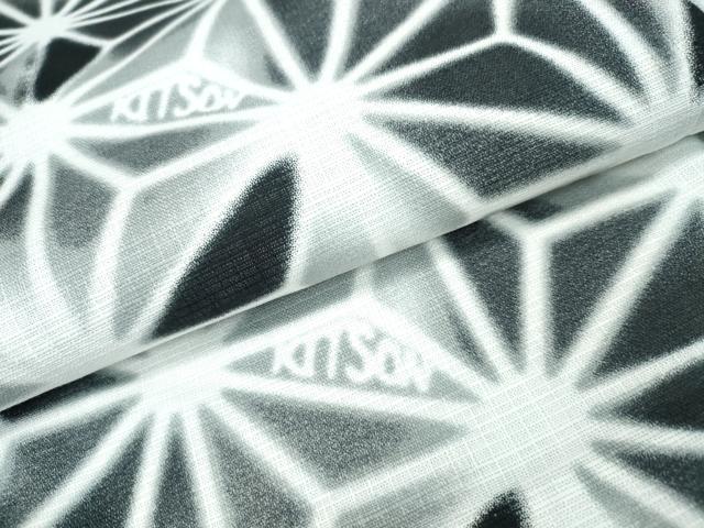 平和屋着物∴夏物 浴衣 Kitson me 麻の葉文様 綿 逸品 CABE8982ng