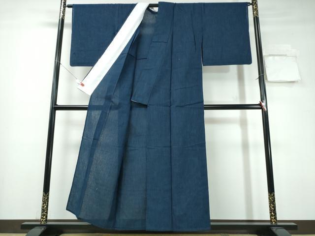 平和屋着物∴夏物 阿波しじら織 浴衣 縞 綿 逸品 CABE9014ng