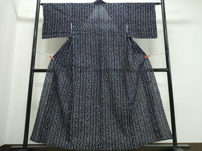 平和屋着物∴夏物 浴衣 有松鳴海絞り 吉祥間道 綿 逸品 CABE9040ng