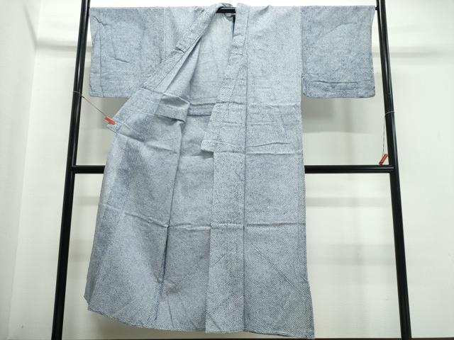 平和屋着物∴夏物 男性 浴衣 有松鳴海絞り 三浦絞り 綿 逸品 CABE9047ng