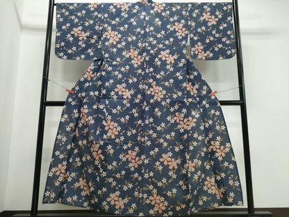 平和屋着物∴夏物 撫松庵 浴衣 舞桜 綿 逸品 CABE9067ng
