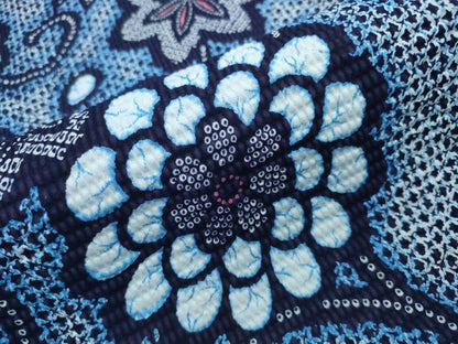 平和屋着物∴夏物 浴衣 花唐草文 綿 逸品 CABE9077ng