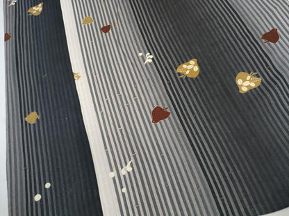 平和屋着物∴夏物　こむさでもーど・COMME CA DU MODE　浴衣　千鳥　竹縞立波文　手縫い　やまと誂製　綿　逸品　CABE9101ng