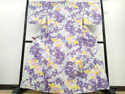 平和屋着物∴夏物　ファッションブランド　hiromichi nakano　ヒロミチナカノ　浴衣　舞蝶文　綿　逸品　CABE9102ng