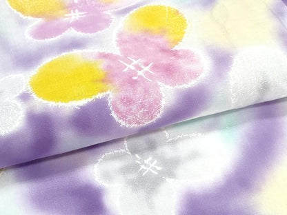 平和屋着物∴夏物　ファッションブランド　hiromichi nakano　ヒロミチナカノ　浴衣　舞蝶文　綿　逸品　CABE9102ng