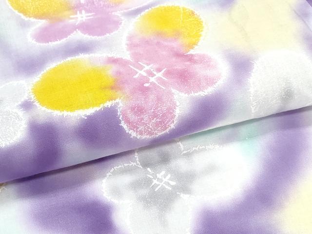 平和屋着物∴夏物　ファッションブランド　hiromichi nakano　ヒロミチナカノ　浴衣　舞蝶文　綿　逸品　CABE9102ng
