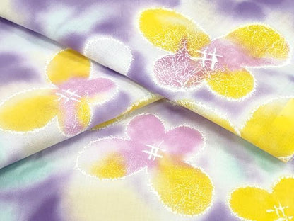 平和屋着物∴夏物　ファッションブランド　hiromichi nakano　ヒロミチナカノ　浴衣　舞蝶文　綿　逸品　CABE9102ng