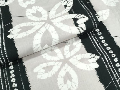 平和屋着物∴夏物　浴衣　舞桜間道　綿　逸品　CABE9108ng