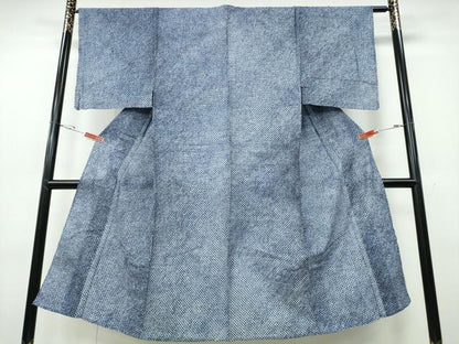 平和屋着物∴夏物　男性　浴衣　有松鳴海絞り　三浦絞り　綿　逸品　CABE9129ng