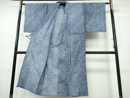 平和屋着物∴夏物　男性　浴衣　有松鳴海絞り　三浦絞り　綿　逸品　CABE9129ng