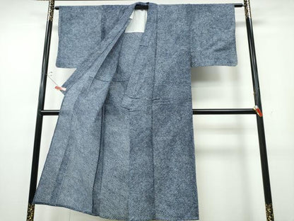 平和屋着物∴夏物　男性　浴衣　有松鳴海絞り　三浦絞り　綿　逸品　CABE9132ng