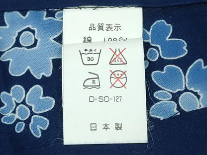 平和屋着物∴夏物　浴衣　椿　日本製　綿　逸品　CABE9135ng