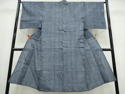 平和屋着物∴夏物　男性　浴衣　格子柄　綿　逸品　CABE9150ng