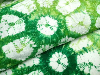 平和屋着物∴夏物　浴衣　有松鳴海絞り　水車　斜線文　綿　逸品　CABE9159ng