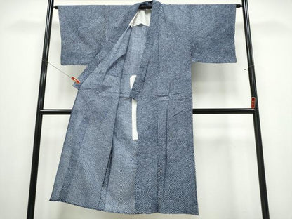 平和屋着物∴夏物　男性　浴衣　有松鳴海絞り　三浦絞り　綿　逸品　CABE9172ng