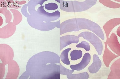 平和屋着物∴夏物　浴衣　tsumori chisato　薔薇　日本製　綿　逸品　CABE9190ng