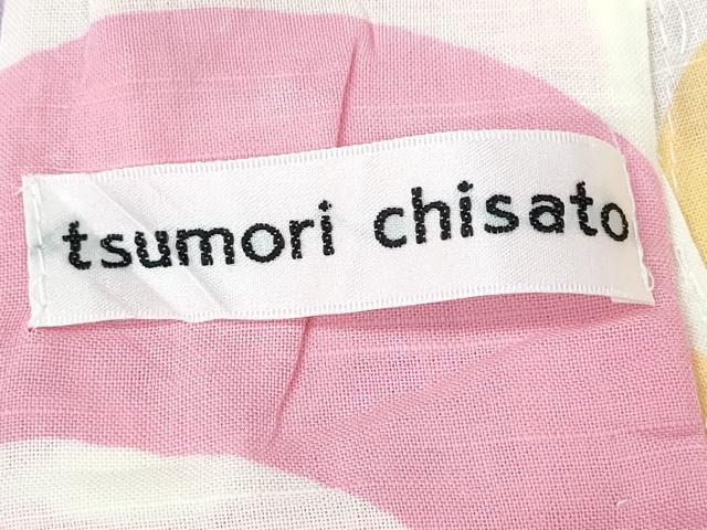 平和屋着物∴夏物　浴衣　tsumori chisato　薔薇　日本製　綿　逸品　CABE9190ng