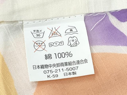 平和屋着物∴夏物　浴衣　tsumori chisato　薔薇　日本製　綿　逸品　CABE9190ng