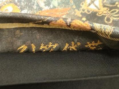 平和屋着物▼六通柄袋帯　花鳥文　金銀糸　引箔　正絹　逸品　CABE9431dy