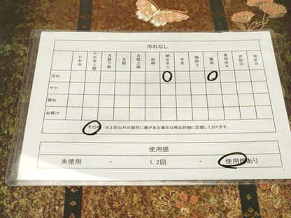 平和屋着物◎両面　六通柄袋帯　唐織　花蝶文　金彩　引箔　正絹　逸品　CABE9461dy