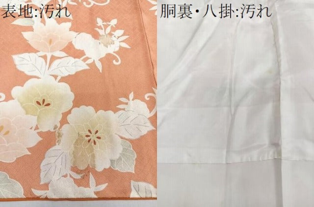 平和屋着物■上質な小紋 花唐草文 正絹 逸品 CABE9610xi