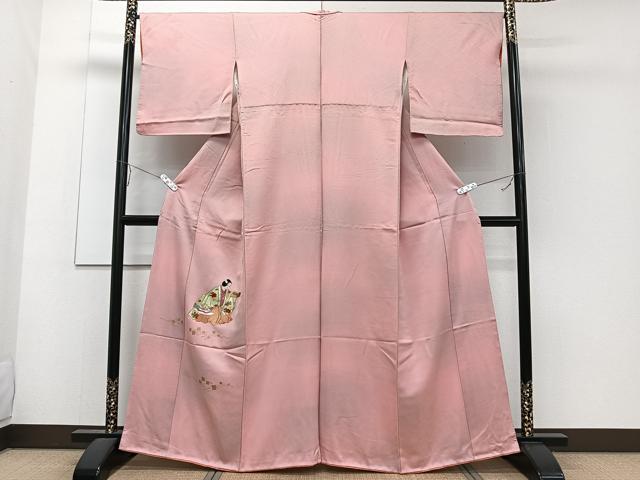 平和屋着物■訪問着 刺繍 女人 金彩 正絹 逸品 CABE9618xi