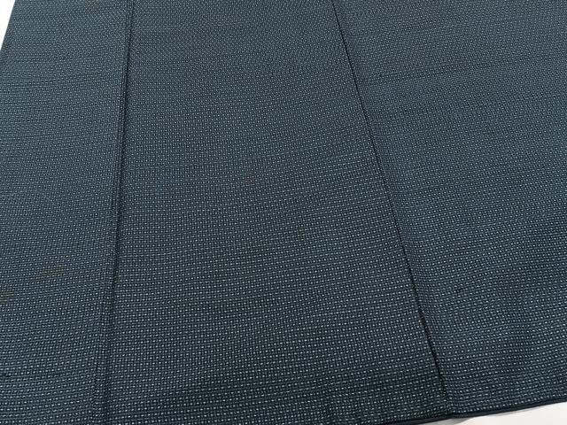 平和屋着物■男性　本場大島紬　アンサンブル　格子　正絹　逸品　CABE9629xi