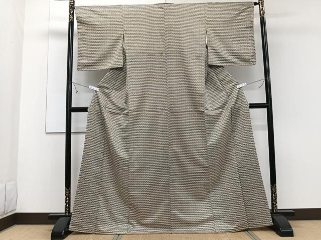 平和屋着物■上質な小紋 蝶々尽くし 正絹 逸品 未使用 CABE9638xi