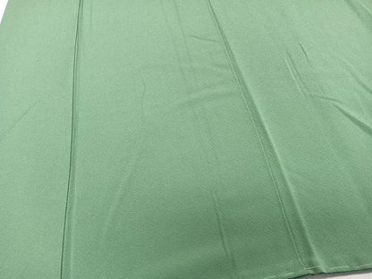 平和屋着物■上質な色無地 薄緑色 正絹 逸品 CABE9647xi