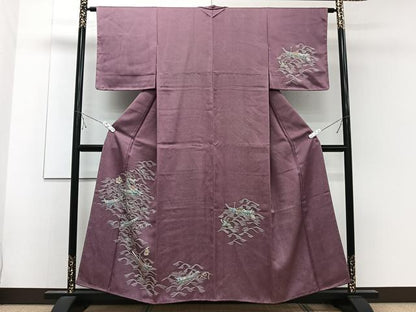 平和屋着物■訪問着 立波飛鳥船文 正絹 逸品 未使用 CABE9665xi