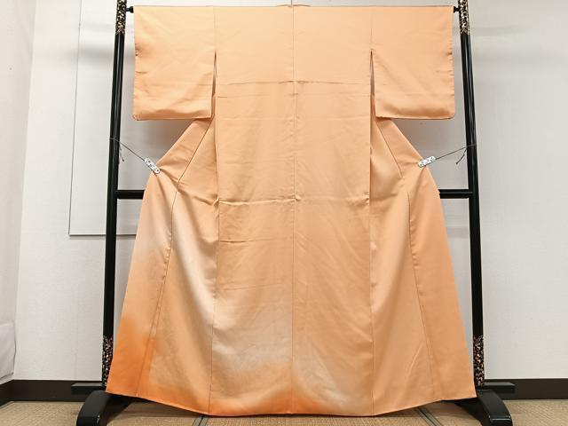 平和屋着物■色留訪問着 樹林文 暈し染め 正絹 逸品 CABE9685xi