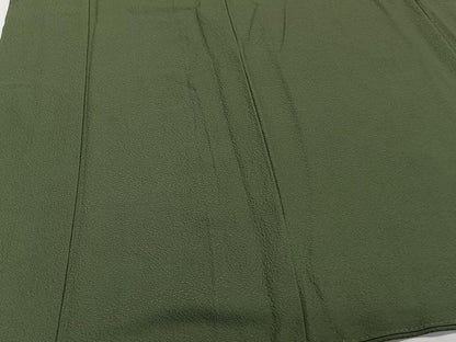 平和屋着物■上質な色無地 麹塵色 正絹 逸品 CABE9688xi
